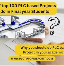 <strong>List of top 100 PLC based Projects to do in Final year</strong>